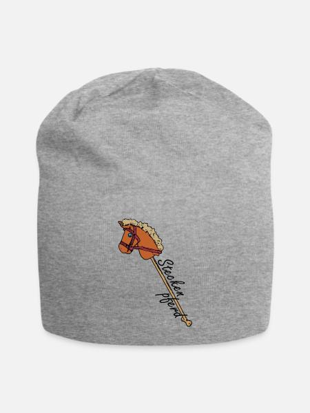 Hobby Horsing Steckenpferd - Jersey-Beanie - Grau meliert