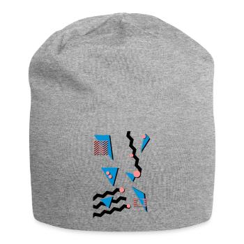 RETRO - Bonnet en jersey - gris chiné - Devant