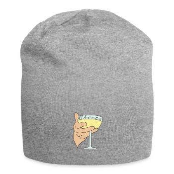 Cheers - Jersey Beanie - heather grey - Front