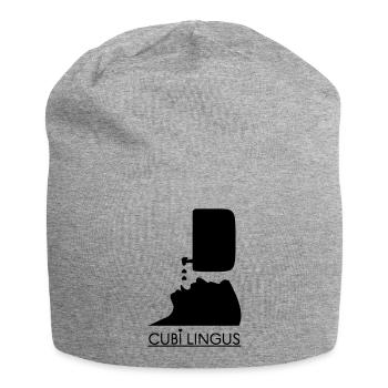 CUBI LINGUS! - Jersey-Beanie - Grau meliert - Vorne