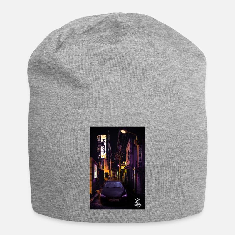 Tokyo Mitsu - Bonnet en jersey - gris chiné