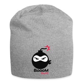 Rebelle - Bonnet en jersey - gris chiné - Devant