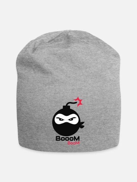 Rebel - Jersey Beanie - heather grey