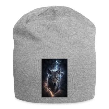 Wolf Blitz Thunder Epic Cool Epic Wolves - Bonnet en jersey - gris chiné - Devant