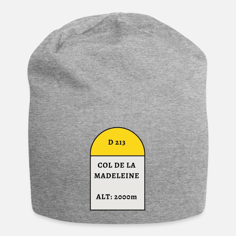 Cabbage de la Madeleine - Jersey Beanie - heather grey