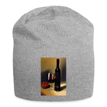 Buveurs de vin - Bonnet en jersey - gris chiné - Devant