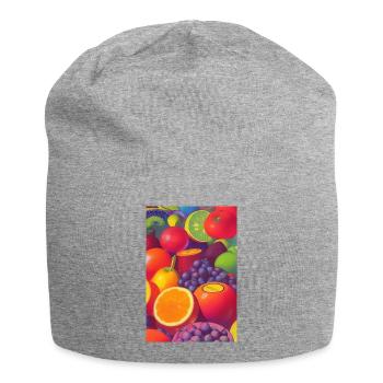 Fruit - Bonnet en jersey - gris chiné - Devant