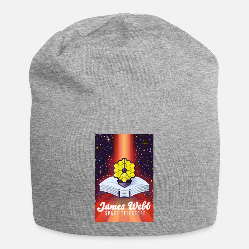 Télescope spatial James Webb - Bonnet en jersey - gris chiné