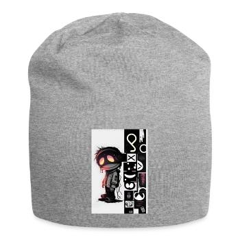 Robot by ART8NS - Art ON Streetwear - Jersey-Beanie - Grau meliert - Vorne