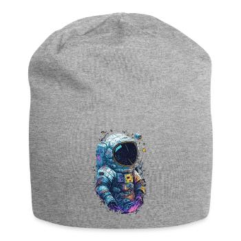 Astronaute - Bonnet en jersey - gris chiné - Devant