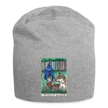 Tarot card "Seven of Swords" - Jersey Beanie - heather grey - Front