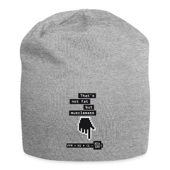 Formule Musclemass - Bonnet en jersey - gris chiné - Devant