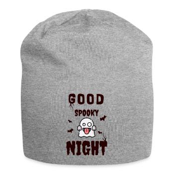 Bonne nuit effrayante - Bonnet en jersey - gris chiné - Devant