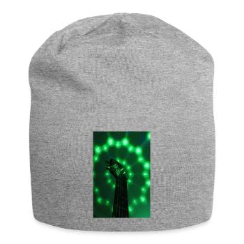 Metal-Head - Jersey-Beanie - Grau meliert - Vorne