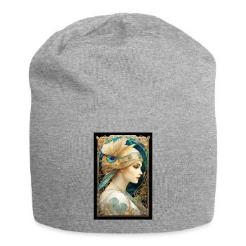 Art Nuovaeu Femenine Portrait sensuel - Bonnet en jersey - gris chiné - Devant