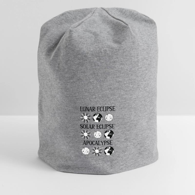 Lunar Eclipse Solar Eclipse Apocalypse Jersey Beanie