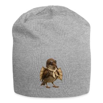 Berblinger Spatz | Ulmer Spatzen - Jersey-Beanie - Grau meliert - Vorne
