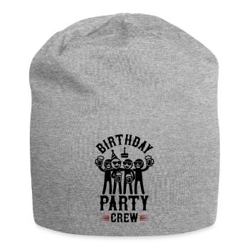 Geburtstag Party Crew Lustig - Jersey-Beanie - Grau meliert - Vorne