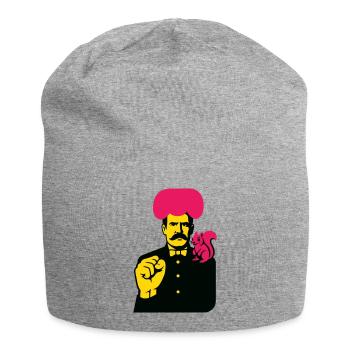 Strange Art Man - Jersey-Beanie - Grau meliert - Vorne