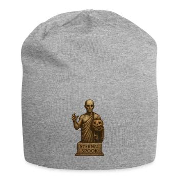 Ewiges Spuk Halloween Dekor - Jersey-Beanie - Grau meliert - Vorne