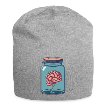 Cerveau Idée de Cadeau Pour Etudiant Médecine - Bonnet en jersey - gris chiné - Devant