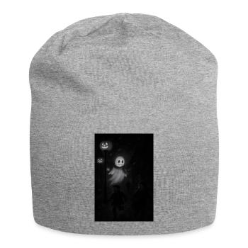 Moonlit Ghost Parade - Jersey Beanie - heather grey - Front