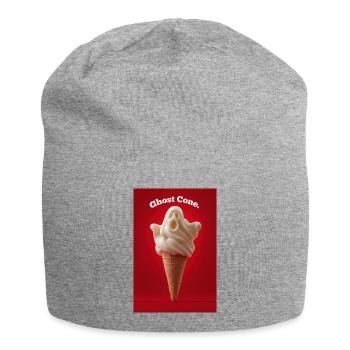 Ghost Cone IceCream - Jersey Beanie - heather grey - Front
