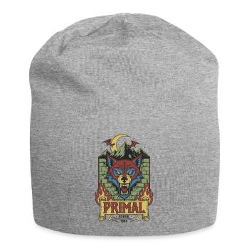 Primal Wolf Forge 1984 - Jersey Beanie - heather grey - Front