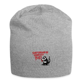 Raccoon Blues - Jersey-Beanie - Grau meliert - Vorne