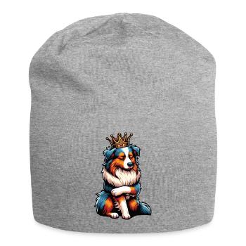 Australian Shepherd Aussie Aussie Owners Aussies - Jersey Beanie - heather grey - Front