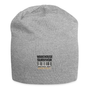 Warehouse Survivor: Another Day, Another Pallet - Jersey Beanie - heather grey - Front