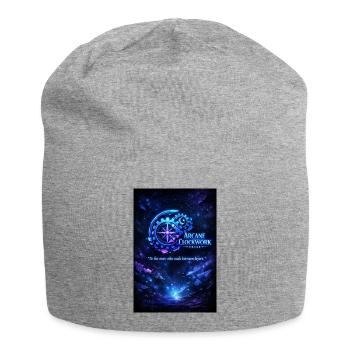 arcane_clockwork_poster_Neon_citate - Jersey Beanie - heather grey - Front