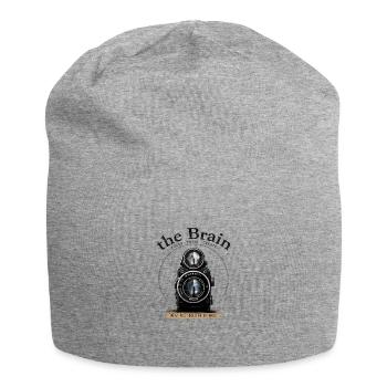 Motif de mise au point vintage pour appareil photo - Bonnet en jersey - gris chiné - Devant