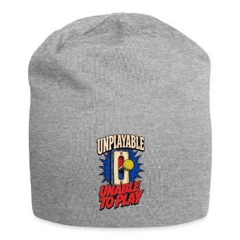 Unplayable – Unable to Play  - Jersey-Beanie - Grau meliert - Vorne