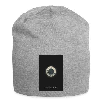 Dialing Memories – Vintage Telephone - Jersey Beanie - heather grey - Front