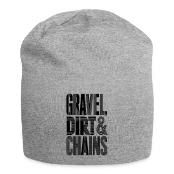 Gravel Dirt Chains - Jersey Beanie - heather grey - Front