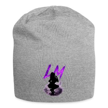 Seductive silhouette - Jersey Beanie - heather grey - Front