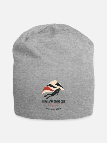 Himalayan Diving Club – Diving for Truth - Jersey-Beanie - Grau meliert