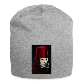 Buckethead x Albert Camus Collage - Jersey-Beanie - Grau meliert - Vorne