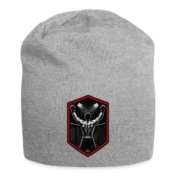 Kampfgeist Siegpose Mma - Jersey-Beanie - Grau meliert - Vorne