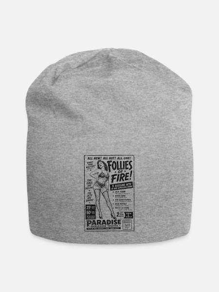 FOLLIES OF FIRE-FINALE - Jersey-Beanie - Grau meliert
