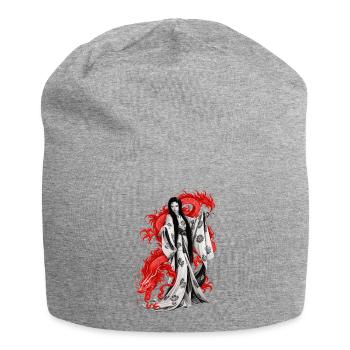 WEISSE SUKKUBUS - Jersey-Beanie - Grau meliert - Vorne