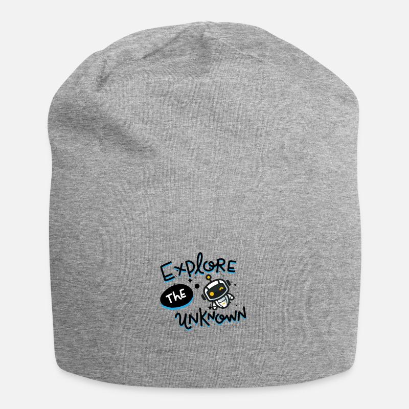 Programming, internet, everything digital - Jersey Beanie - heather grey