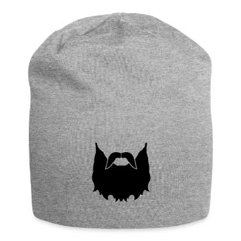 beard - Jersey Beanie - heather grey - Front