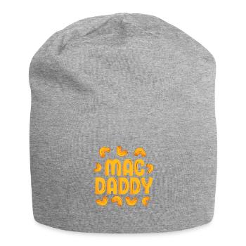 Mac Daddy Mac N Cheese Lover Vater lustig - Jersey-Beanie - Grau meliert - Vorne