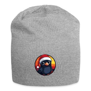 Noël de Raven Crow Noël - Bonnet en jersey - gris chiné - Devant