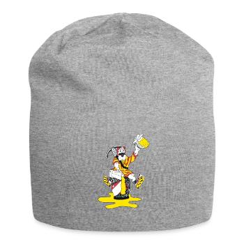Beer, Wiltsch, Old Year's Week, Switzerland, Cool, Party - Jersey Beanie - heather grey - Front