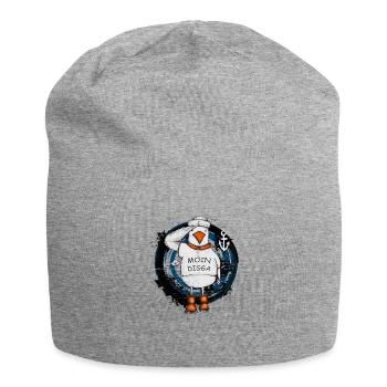 Moin Digga Northern Germany Low German Gift - Jersey Beanie - heather grey - Front