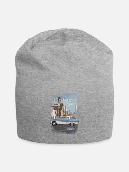 WaBu 2019 ohne Markenlogo und Emblem 9 - Jersey-Beanie - Grau meliert
