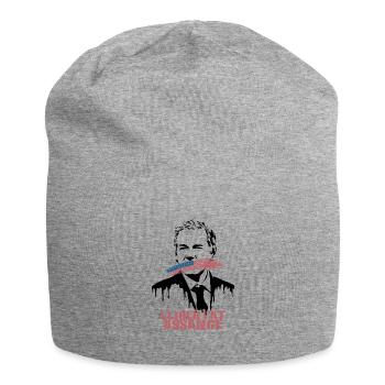 Llibertat Assange - Bonnet en jersey - gris chiné - Devant